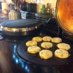 Welsh Cakes cooked on our Aga