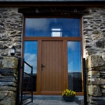 Impressive front entrance