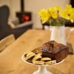 Home made Bara Brith and Welsh Cakes to welcome you to Moel yr Iwrch