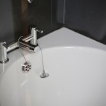 Enjoy a soak in the large bath in the main bathroom